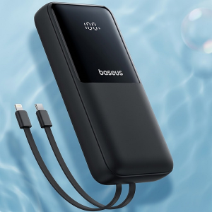 Baseus Lipow Dual Cable Fast Charge Power Bank 20000mAh 22.5W (Model: PPJP312)
